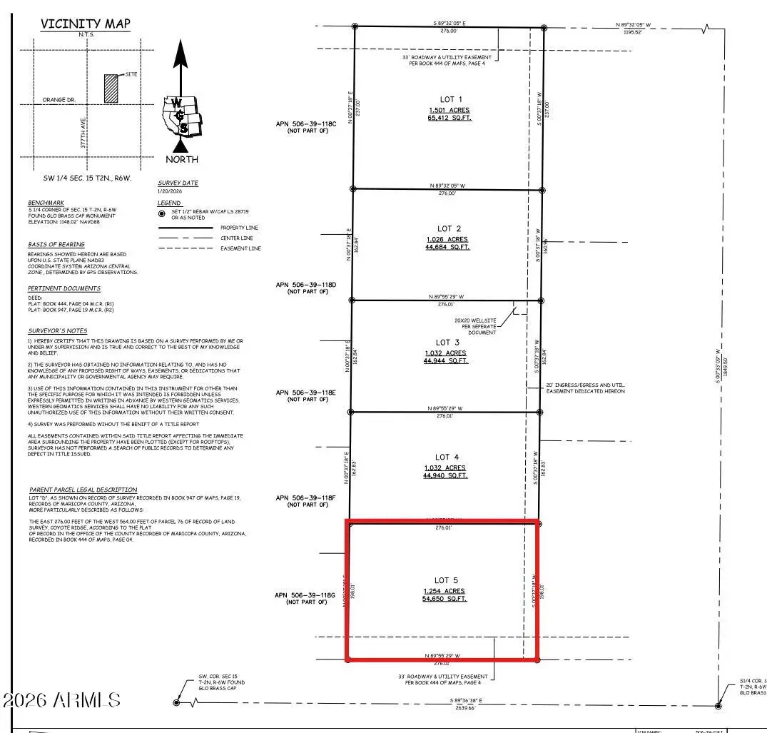 376XX W Orange Drive #Lot 5, Tonopah, AZ 85354 - Image #1