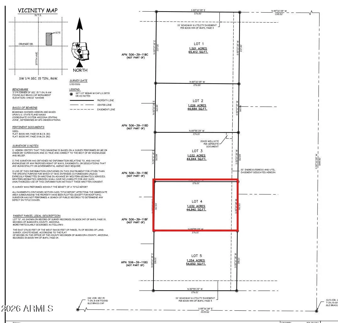 376XX W Orange Drive #Lot 4, Tonopah, AZ 85354 - Image #1