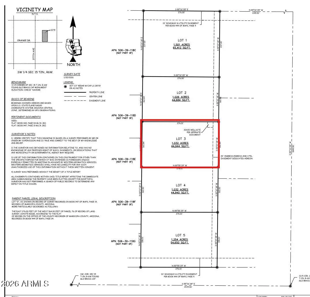 376XX W Orange Drive #Lot 3, Tonopah, AZ 85354 - Image #1