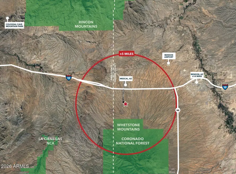 2.4acres W Conaway Circle #201, Benson, AZ 85602 - #3