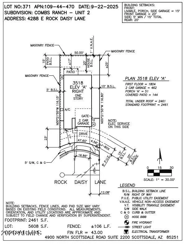 4288 E Rock Daisy Lane, San Tan Valley, AZ 85140 - #3