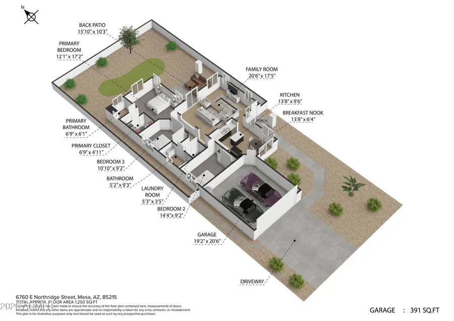 6760 E Northridge Street, Mesa, AZ 85215 - #2