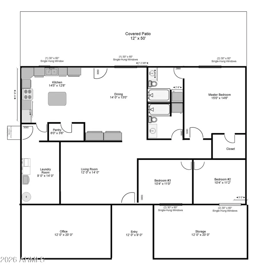 42605 N 6th Avenue, New River, AZ 85087 - #3