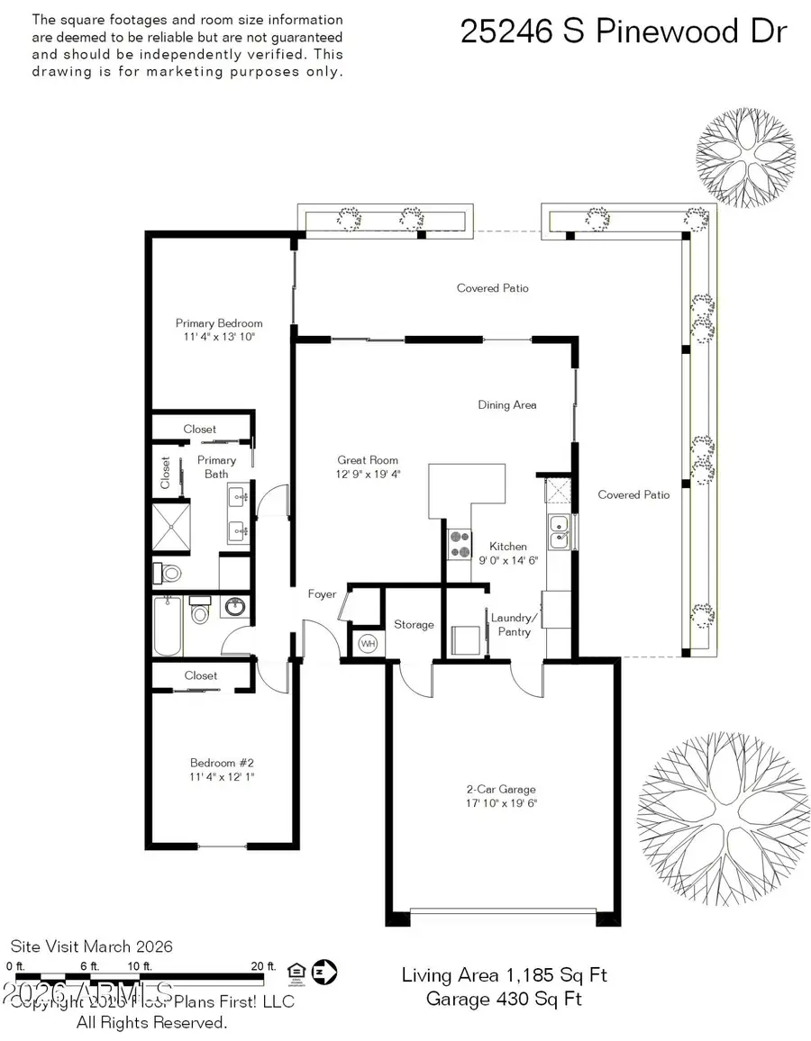 25246 S Pinewood Drive, Sun Lakes, AZ 85248 - #3