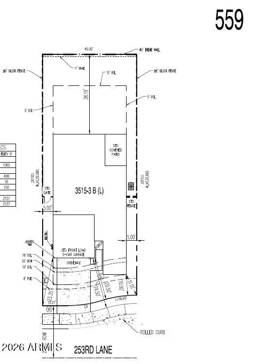 4818 S 253rd Lane, Buckeye, AZ 85326 - #3