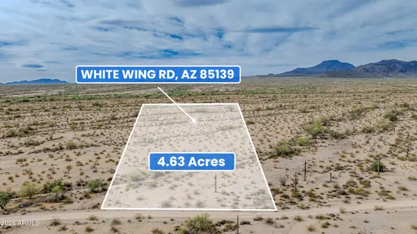 0 W White Wing Rd #29 Road #29, Maricopa, AZ 85139