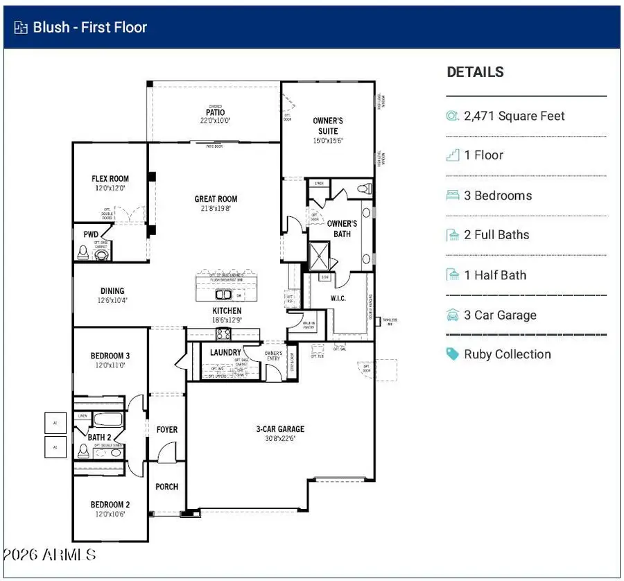 283 W Floyd Drive, San Tan Valley, AZ 85140 - #2