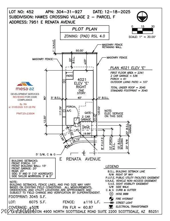 7951 E Renata Avenue, Mesa, AZ 85212 - #3