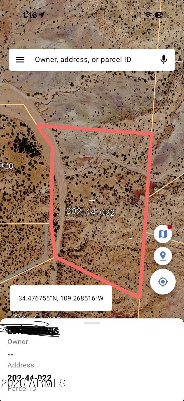 N6124 N N6124 -- #202-44-022, Saint Johns, AZ 85936 - #1