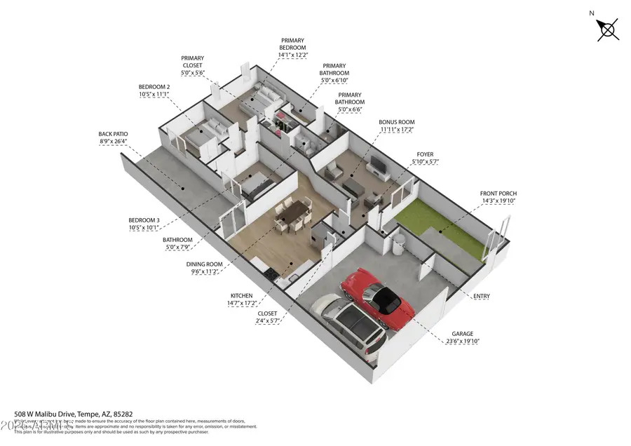 508 W Malibu Drive, Tempe, AZ 85282 - #2