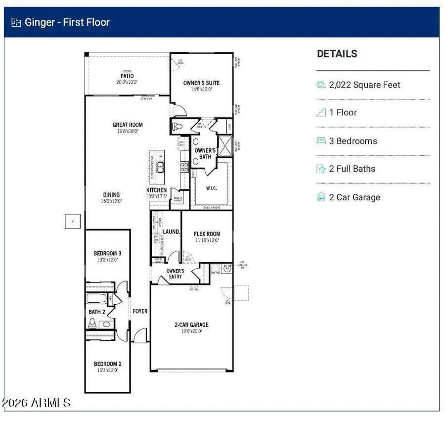 3743 S 241st Avenue, Buckeye, AZ 85326 - #2