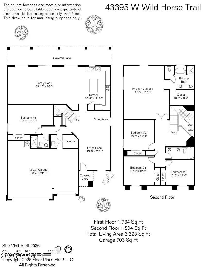 43395 W Wild Horse Trail, Maricopa, AZ 85138 - #3