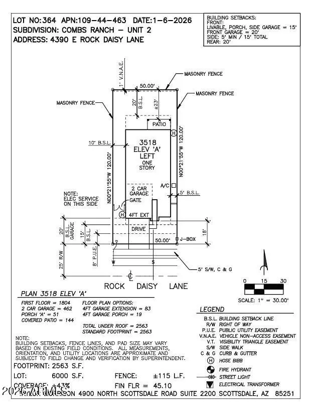 4390 E Rock Daisy Lane, San Tan Valley, AZ 85140 - #3