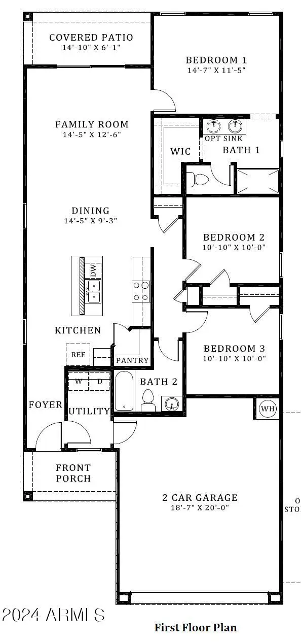 1437 W Walton Avenue, Coolidge, AZ 85128 - #3