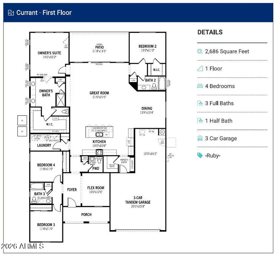 17428 W Saguaro Vista Drive, Surprise, AZ 85387 - #2