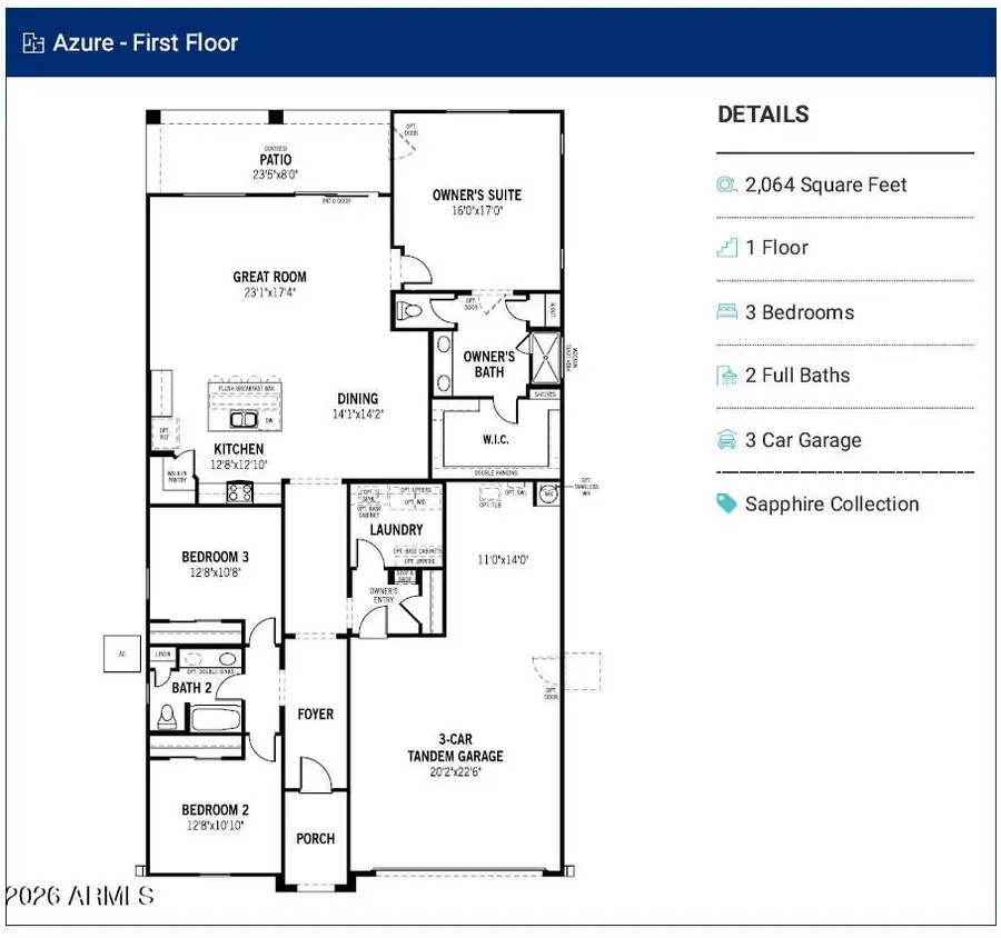 840 W Angelina Drive, San Tan Valley, AZ 85140 - #2