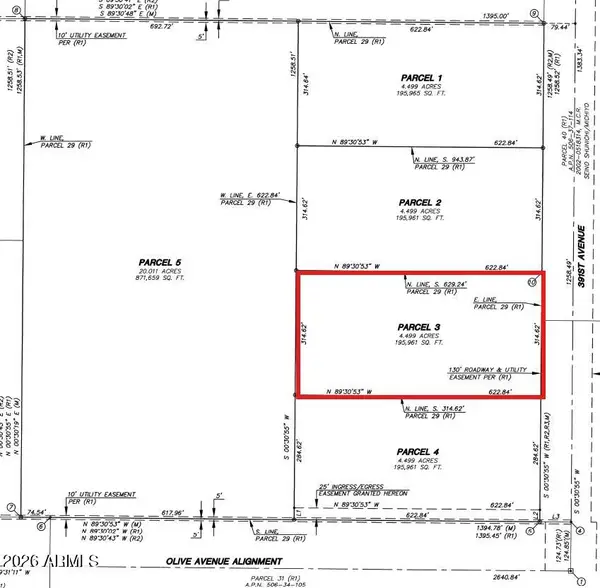 391XX W Olive Avenue #Parcel 3, Tonopah, AZ 85354