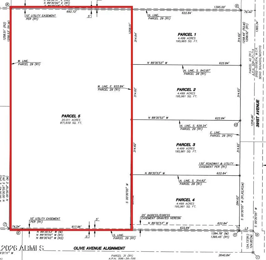 391XX W Olive Avenue #Parcel 5, Tonopah, AZ 85354 - #1
