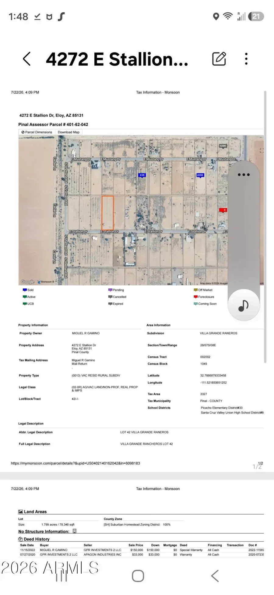 4272 E Stallion Drive #42, Eloy, AZ 85131 - #3