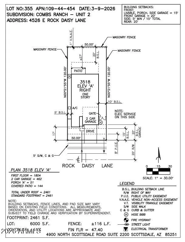4526 E Rock Daisy Lane, San Tan Valley, AZ 85140 - #3