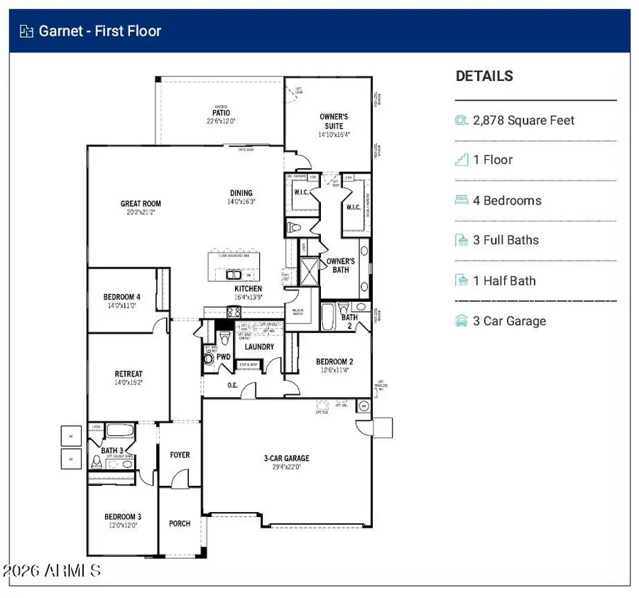 4705 E Sherwood Drive, San Tan Valley, AZ 85144 - #3