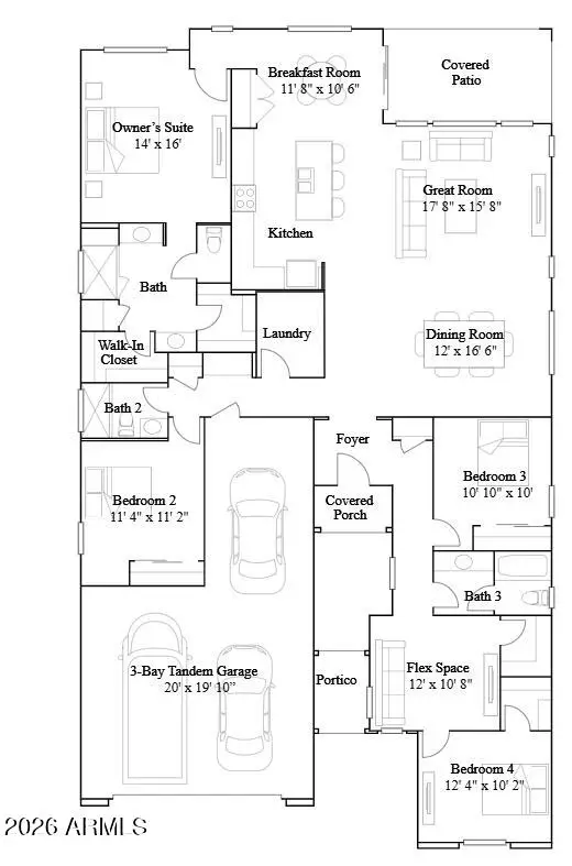 3494 S 176th Drive, Goodyear, AZ 85338 - #2