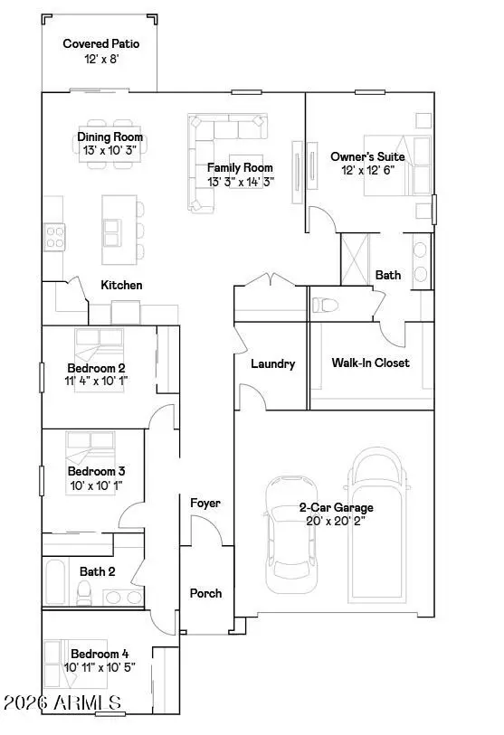 5915 N 191st Drive, Litchfield Park, AZ 85340 - #2
