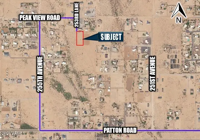 2881X W 253rd Lane, Wittmann, AZ 85361 - #2