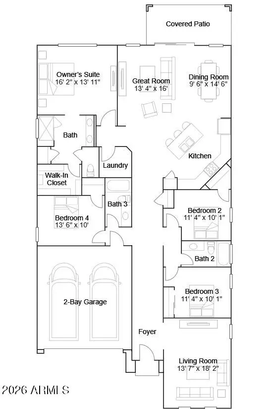 36407 W Oliveto Avenue, Maricopa, AZ 85138 - #2