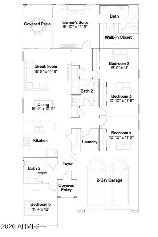 5907 N 191st Drive, Litchfield Park, AZ 85340 - #2