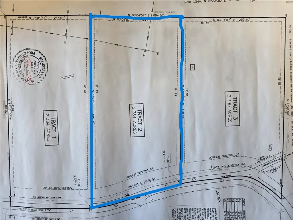 Tract 2 Sheffield Road, Siloam Springs, AR 72761 - Image #1