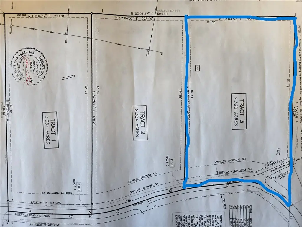 Tract 3 Sheffield Road, Siloam Springs, AR 72761 - Image #1