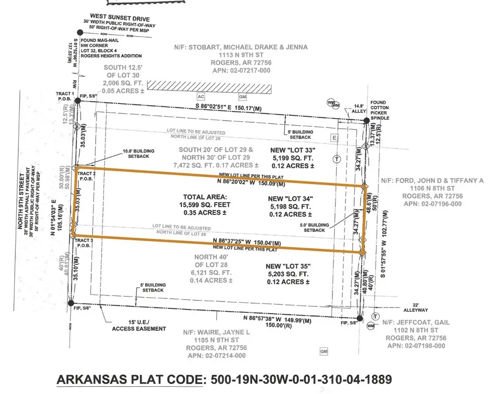 Lot 34, 1109 N 9th Street, Rogers, AR 72756 - Image #1