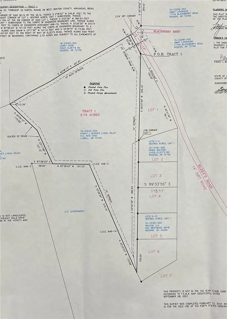 TBD Elzeys Road, Rogers, AR 72756 - #3
