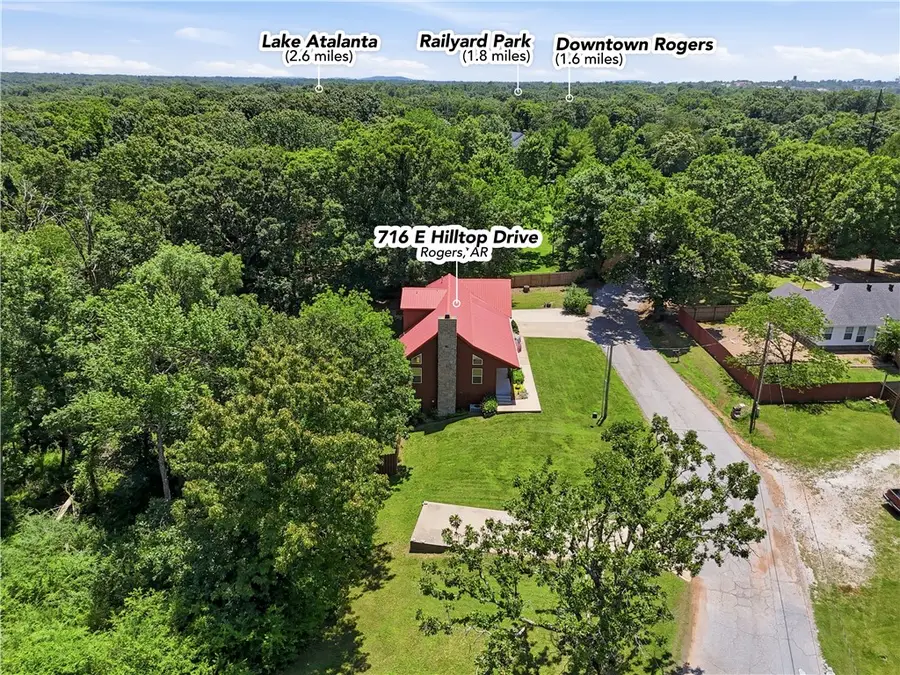 716 E Hilltop Drive, Rogers, AR 72756 - #3