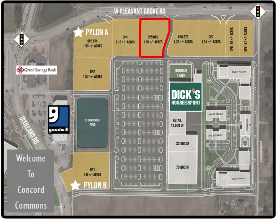 Op5 @ W Pleasant Grove Rd/concord Street, Lowell, AR 72745 - #1