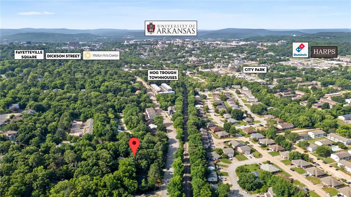 0.74 +/- AC 1624 N Gregg Avenue, Fayetteville, AR 72703 - #1