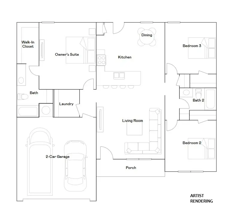 2712 Young Street, Pea Ridge, AR 72751 - #2