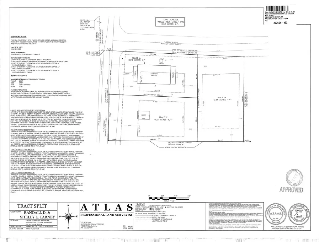 Tract B and C Maple Ave And Webber Street, West Fork, AR 72774 - #1