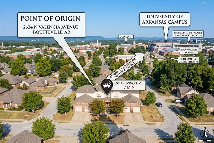 2624 N Valencia Avenue #1-4, Fayetteville, AR 72703 - #2