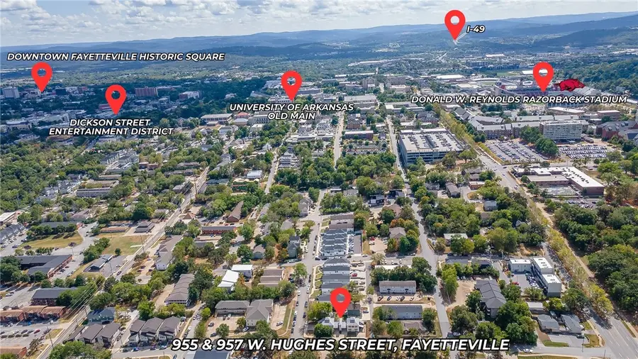 955 & 957 W Hughes Street, Fayetteville, AR 72701 - #2