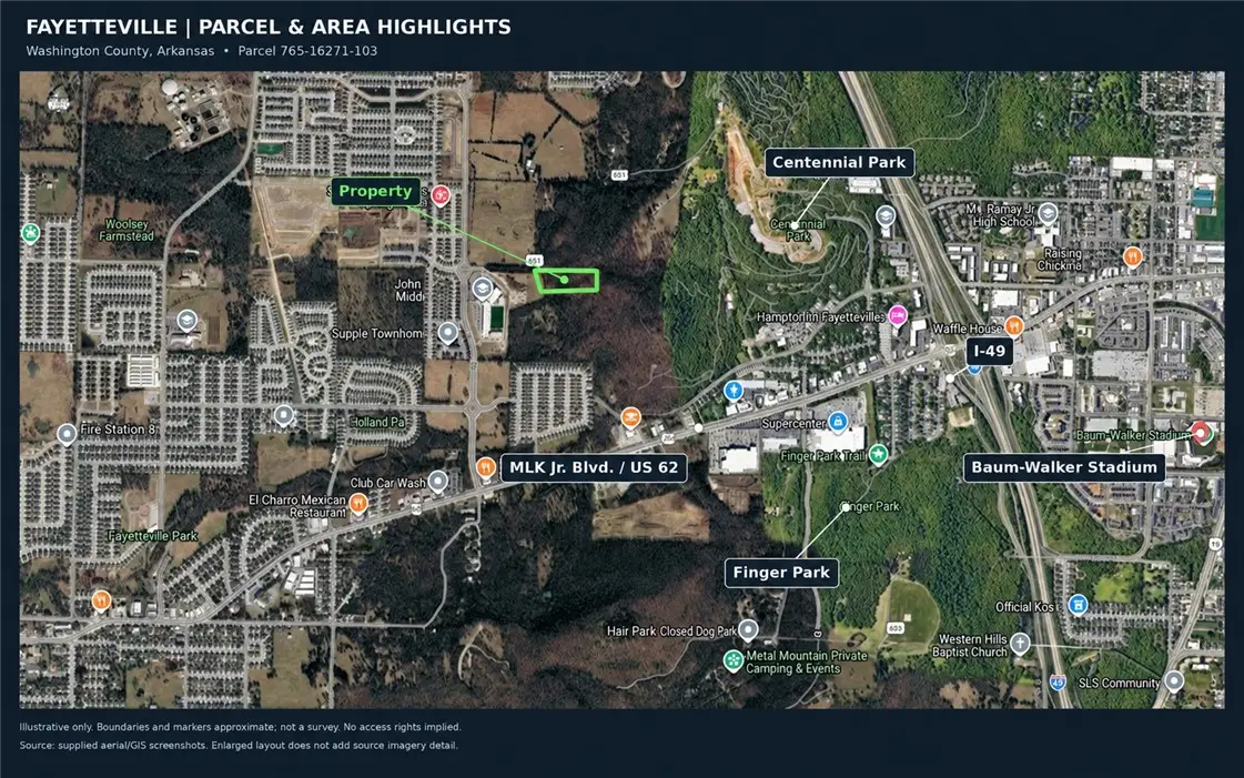 Dinsmore Trail, Fayetteville, AR 72704 - #1