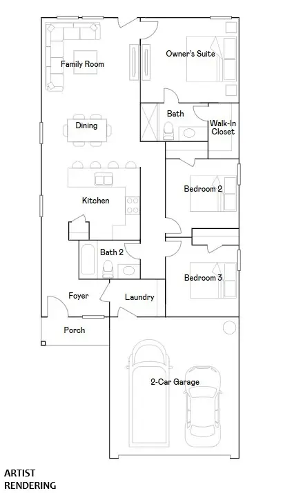 541 Claverie Place, Lowell, AR 72745 - #2