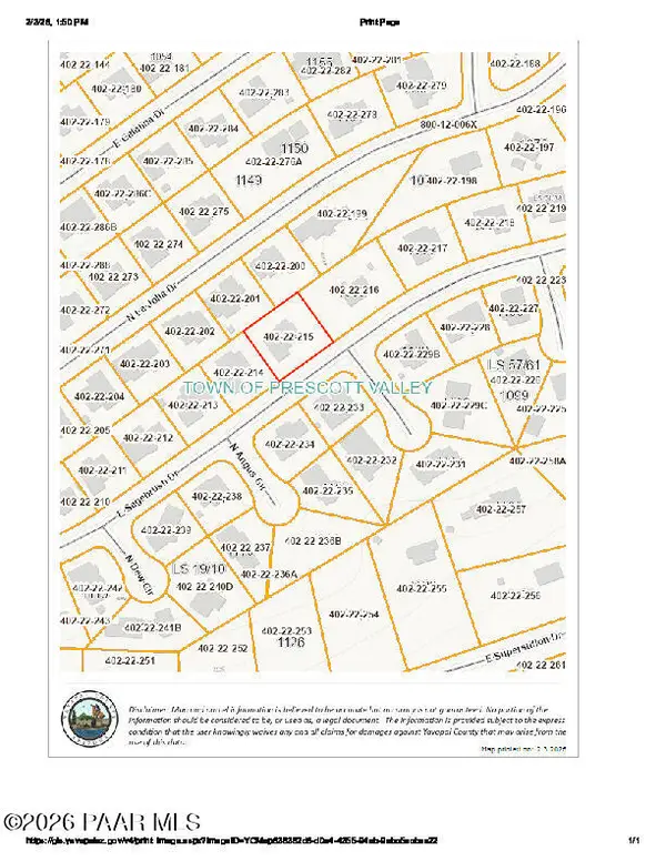 9850 E Sagebrush Drive, Prescott Valley, AZ 86314