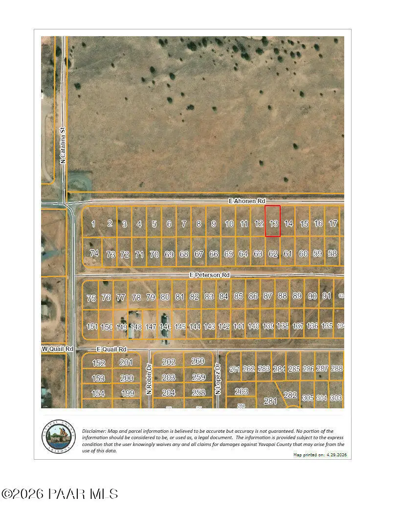 155 E Ahonen Road, Paulden, AZ 86334 - #1