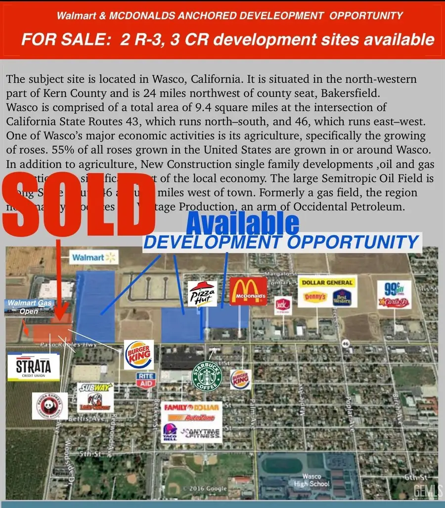 0 N PALM AVENUE, Wasco, CA 93280 - #3