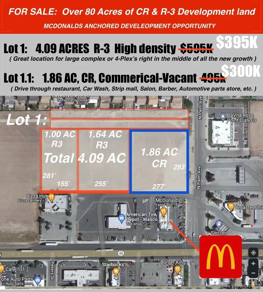 0 N PALM AVENUE, Wasco, CA 93280 - #2