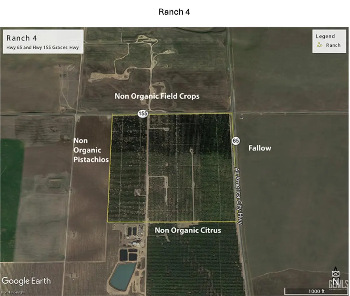 0 HWY 155 - 100AC ORGANIC NAVELS, Delano, CA 93215 - #1