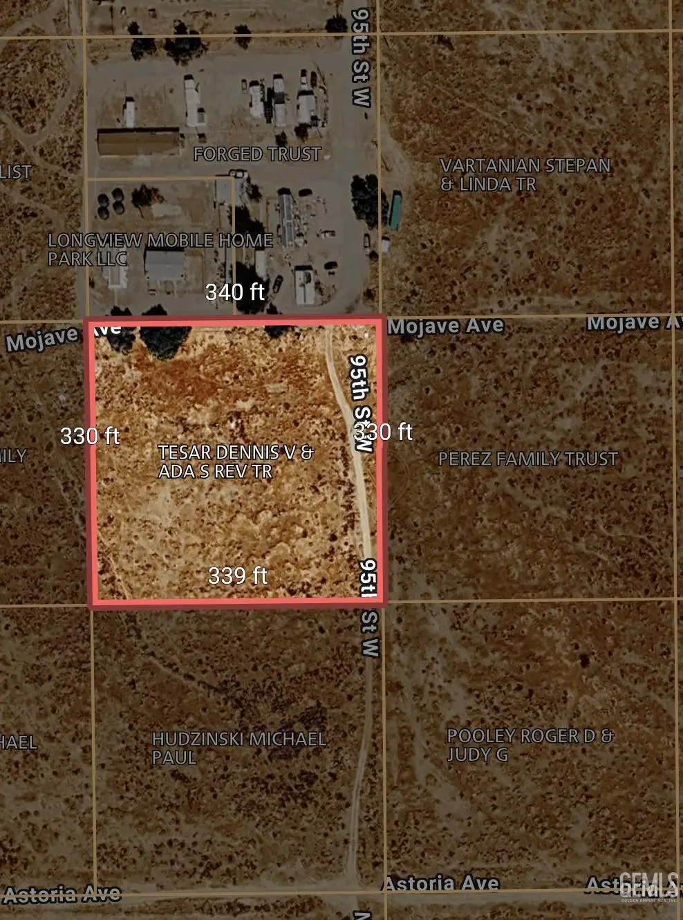 0 95TH, Rosamond, CA 93560 - #1