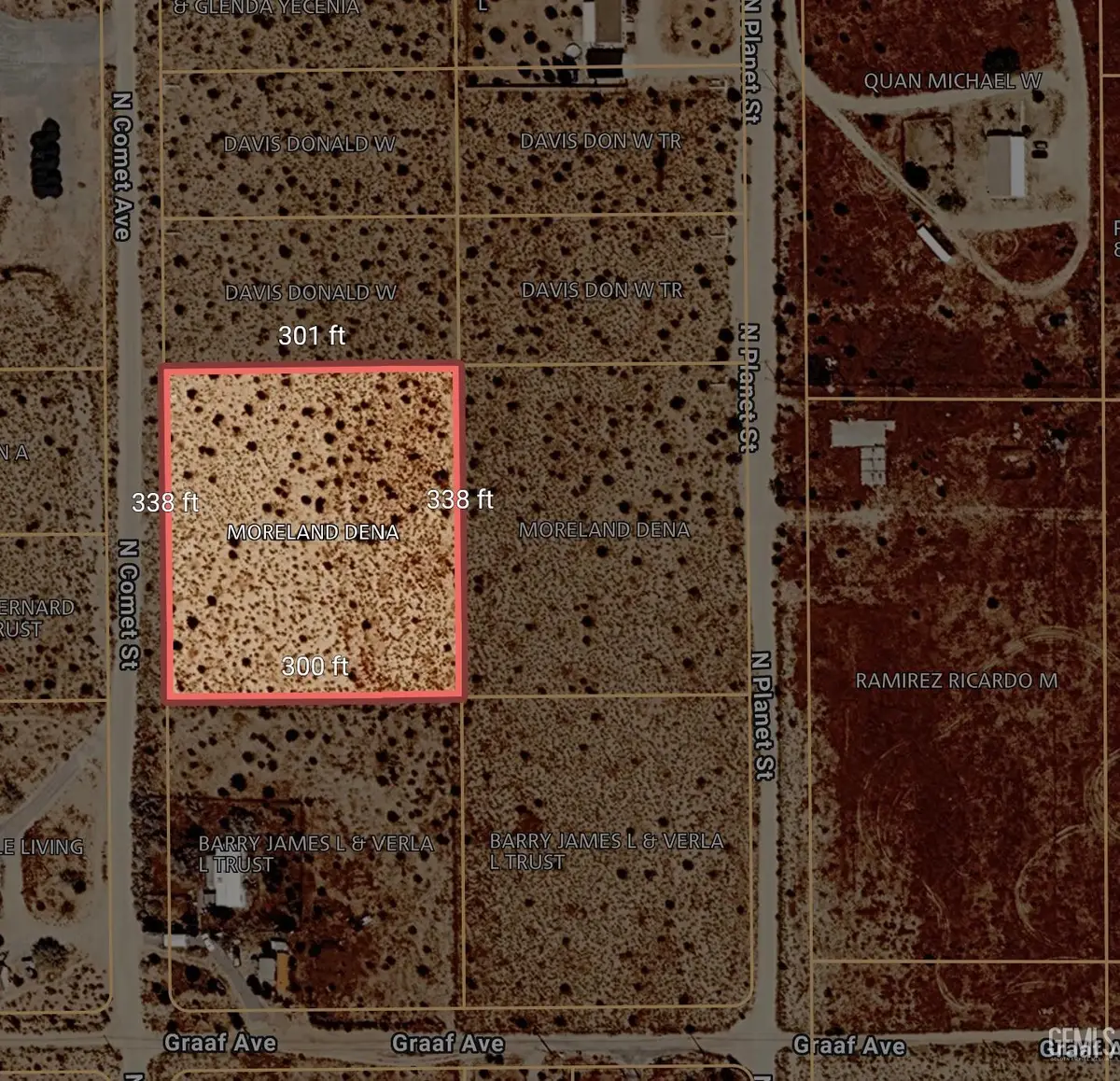 0 COMET ST, Ridgecrest, CA 93555 - #1
